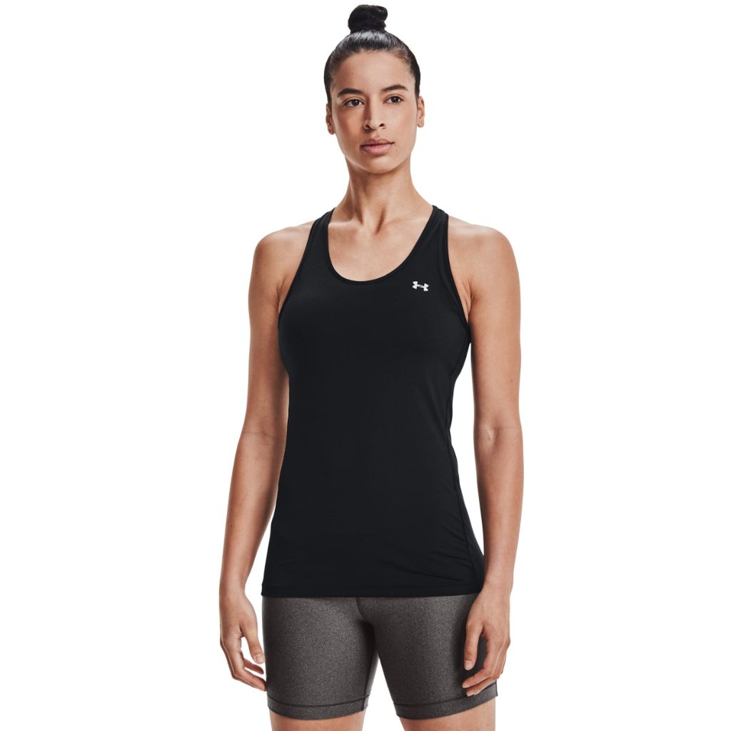 Under Armour Women's HeatGear Armour Racer Tank - Black, XL