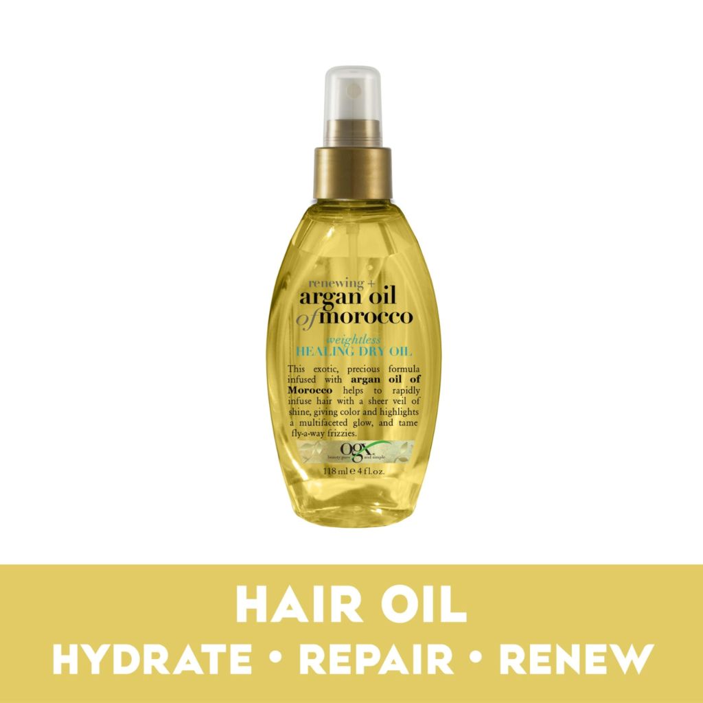 OGX Renewing + Argan Oil of Morocco Weightless Healing Dry Oil Spray  4 Fl Oz