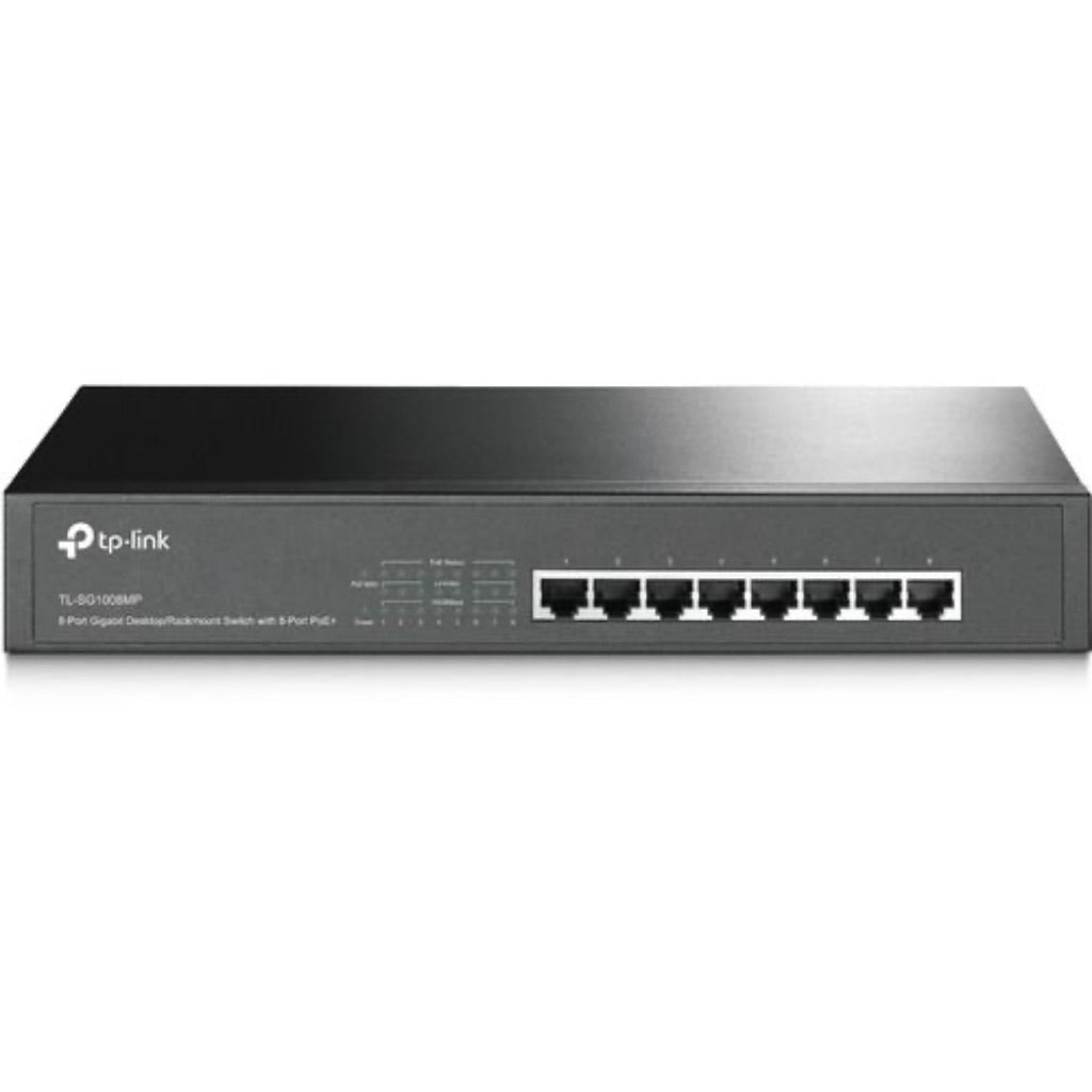 TP-Link 8-Port Gigabit Desktop/Rackmount PoE+ Switch (TL-SG1008MP)