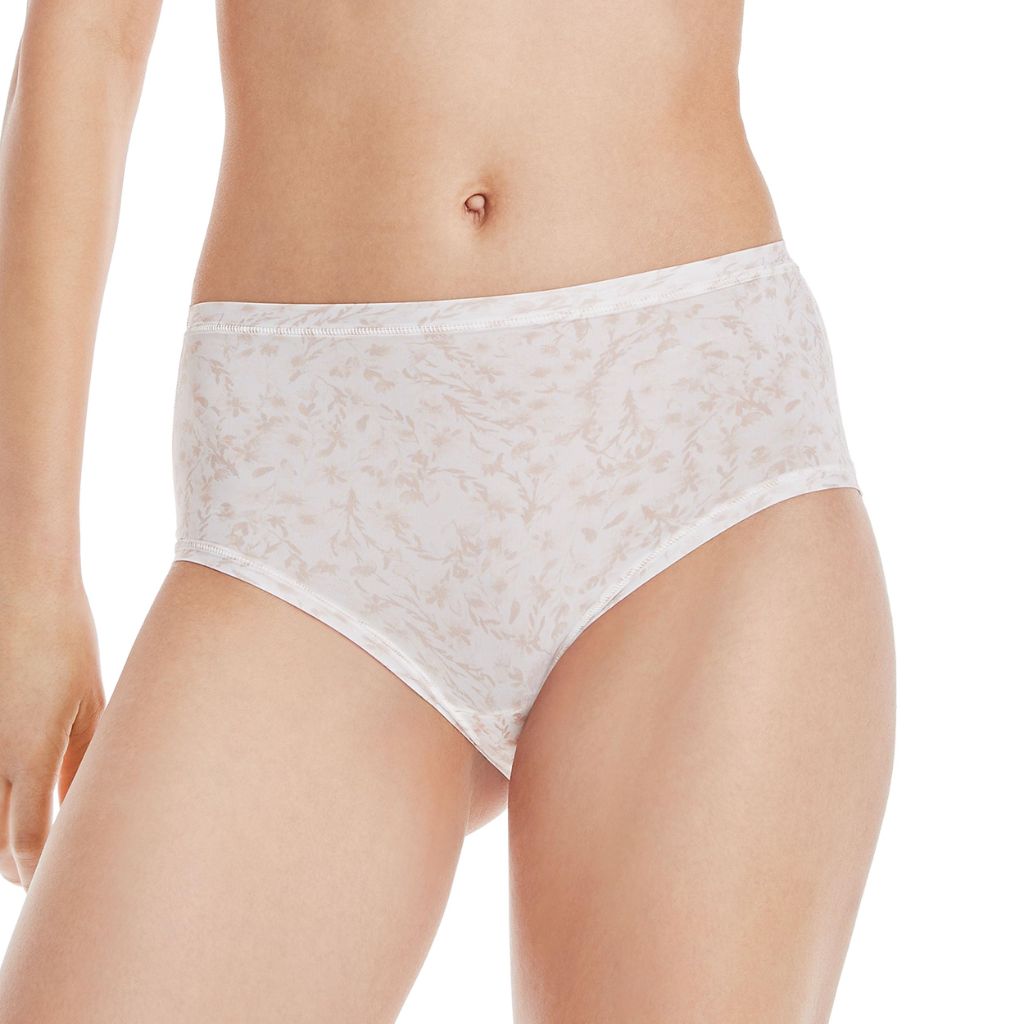 SZ M, Hanes Women's Comfort Flex Fit Microfiber Brief Panty (Pack of 6)