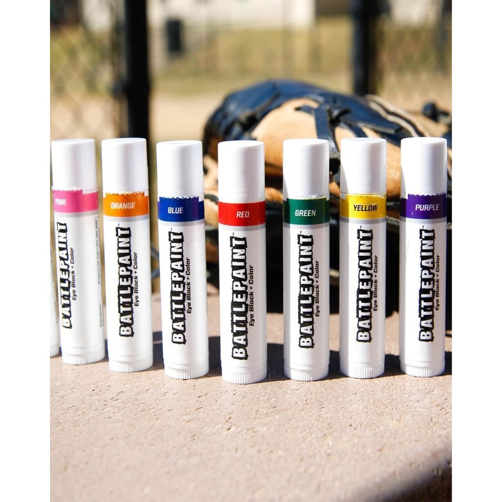 EyeBlack BattlePaint – Bright Colored Under Eye Black Grease | 1 Stick | Blue