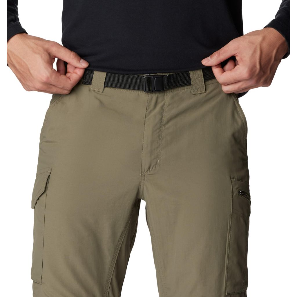 Columbia Men's Silver Ridge Convertible Pant, Stone Green, SZ 36
