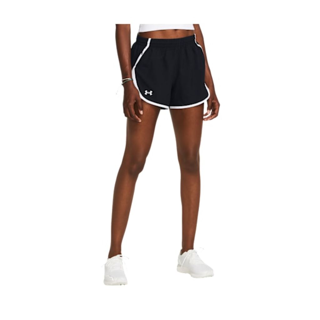 Women s Under Armour Fly-By Shorts Color: Black 2 Size: MEDIUM