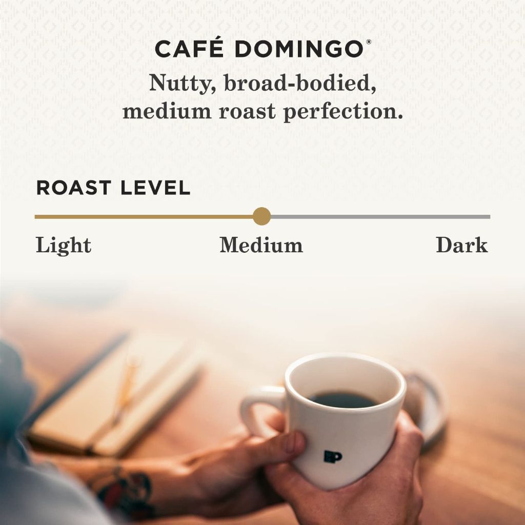 Peet's Coffee Café Domingo Medium Roast Keurig K-Cup Coffee Pods, 88ct