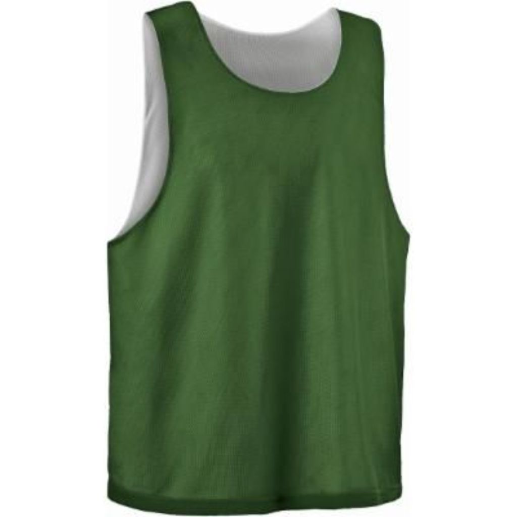 Alleson Athletic LP001A Men's Lacrosse Jersey - Dark Green/ White - L/XL
