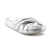 SZ 6.5 DKNY Women's Shoes Flat Sandal | Silver
