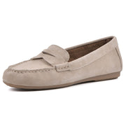 SZV 9.5M, WHITE MOUNTAIN Women's Deutzia Penny-Moc Loafer, Sandalwood/Suede