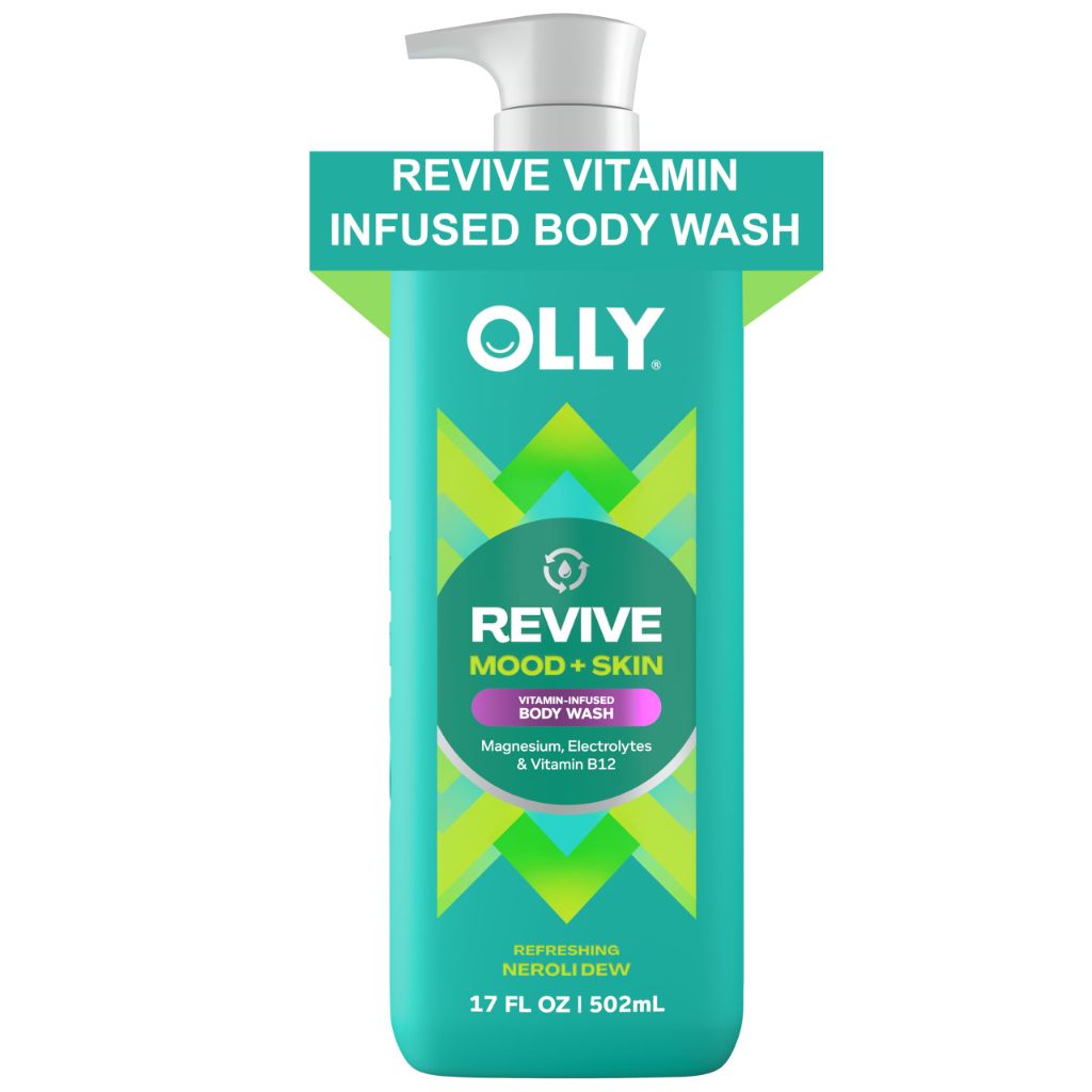 OLLY Revive Mood+ Skin Body Wash - Nerolidew Scent, 17 oz