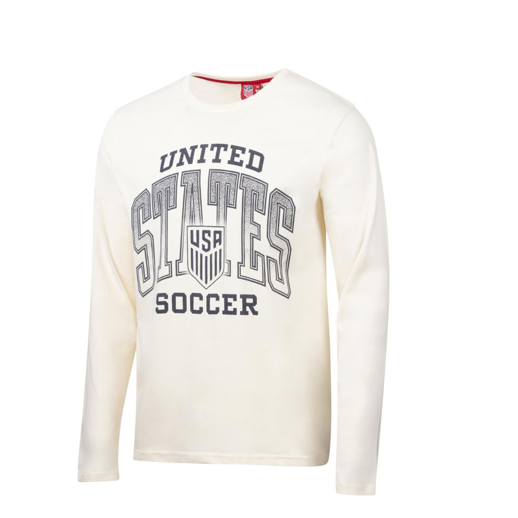 Sports Design Sweden US Soccer LS T-Shirt Off-white - XS