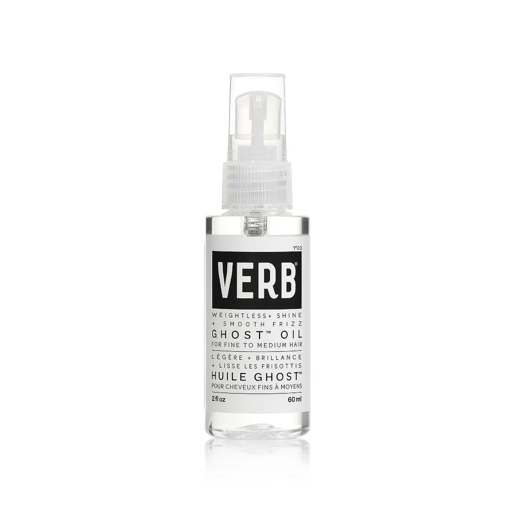 VERB Ghost Oil, 2 fl oz- Weightless Hair Oil for Fine to Medium Hair – Smooths Frizz, Adds Shine