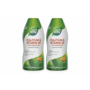 2 PACK -Nature's Way Calcium & Vitamin D3, Citrus 16 fl oz (Total 32 fl oz)