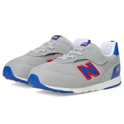 New Balance Kids' 515 NEW-B HOOK & LOOP Grey/Blue - Size 3.5