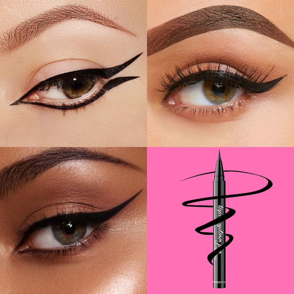 water proof Liquid Eyeliner - for Woman, Smudge-Proof Black 0.035 fl.oz