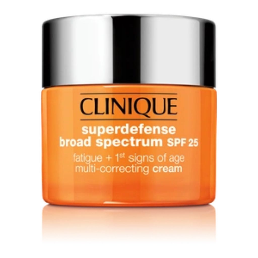 Clinique Superdefense SPF 25 Fatigue + 1st Signs Of Age Multi-Correcting Cream - 1.7 Ounce