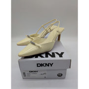 DKNY Women's Carline-Slingback Pump, Chamomile, Size 9.5