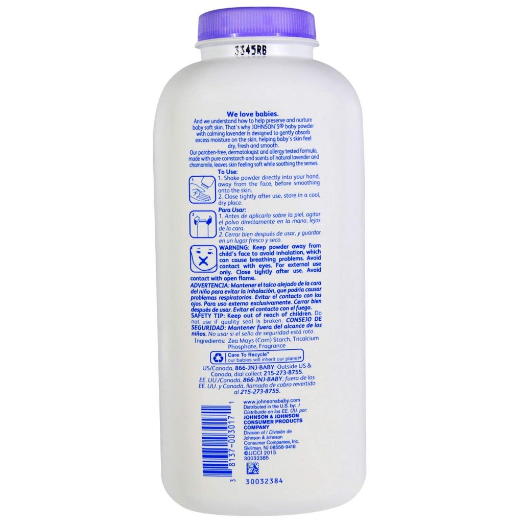 Johnson's Baby Powder Calming Lavender | 15 oz