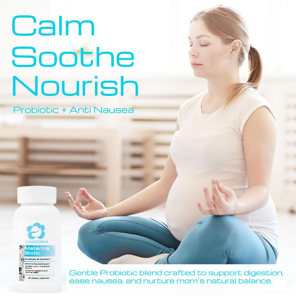 KINDORA Prenatal & Pregnancy Probiotic for Women - 60 Vegan Capsules